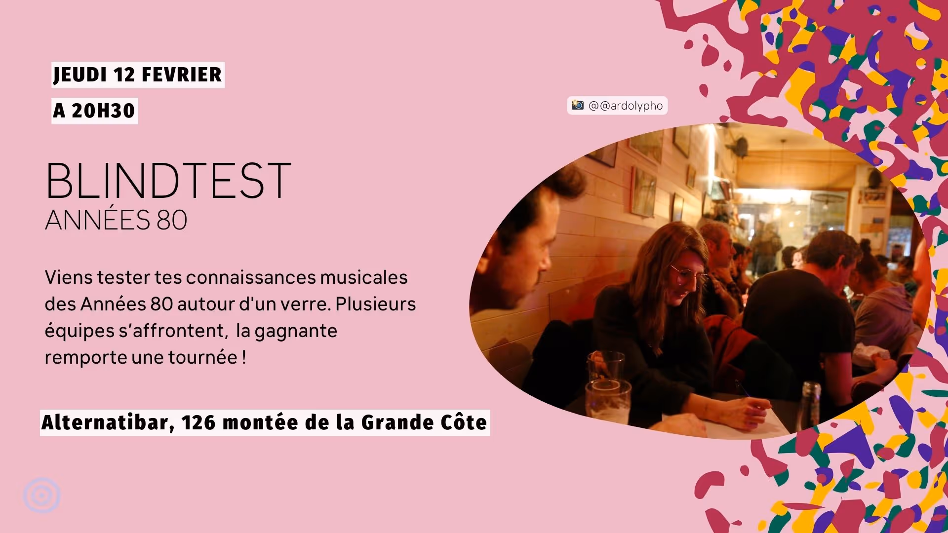 Apéro BlindTest Années 80