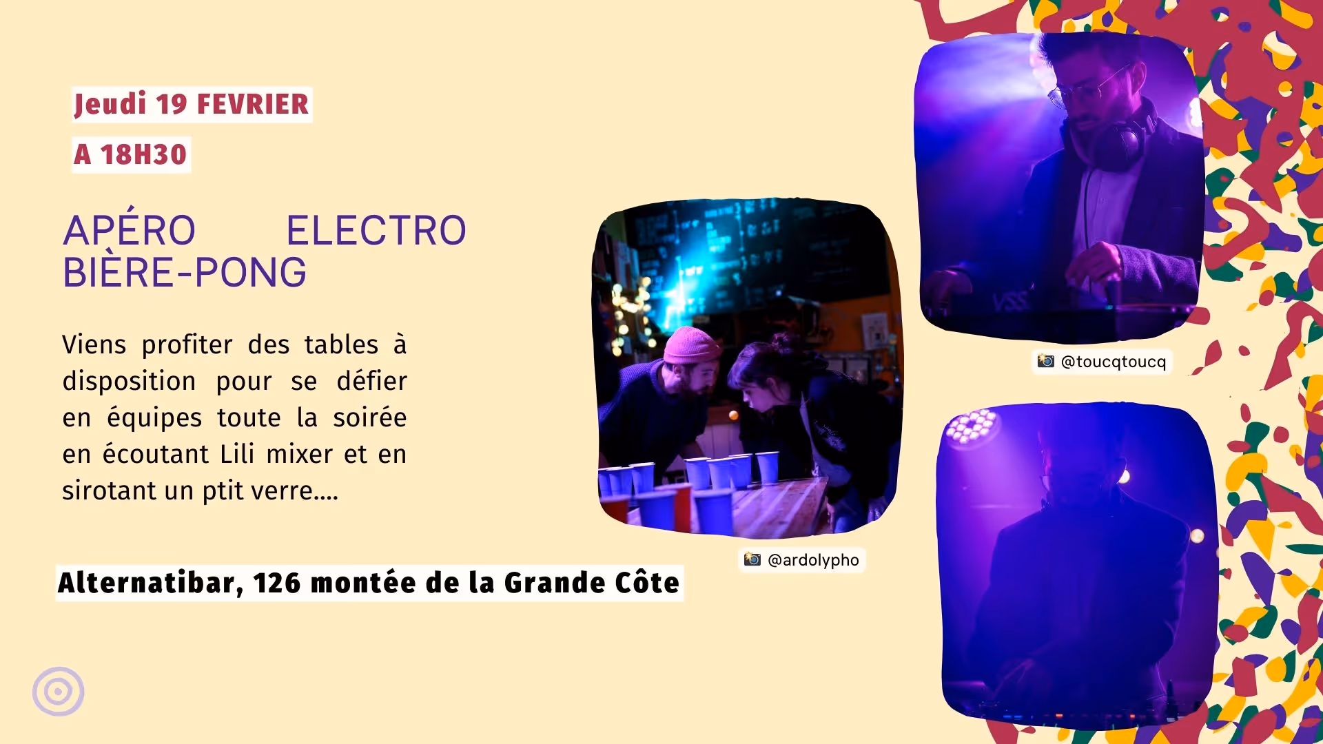 Apéro Electro Bière-Pong