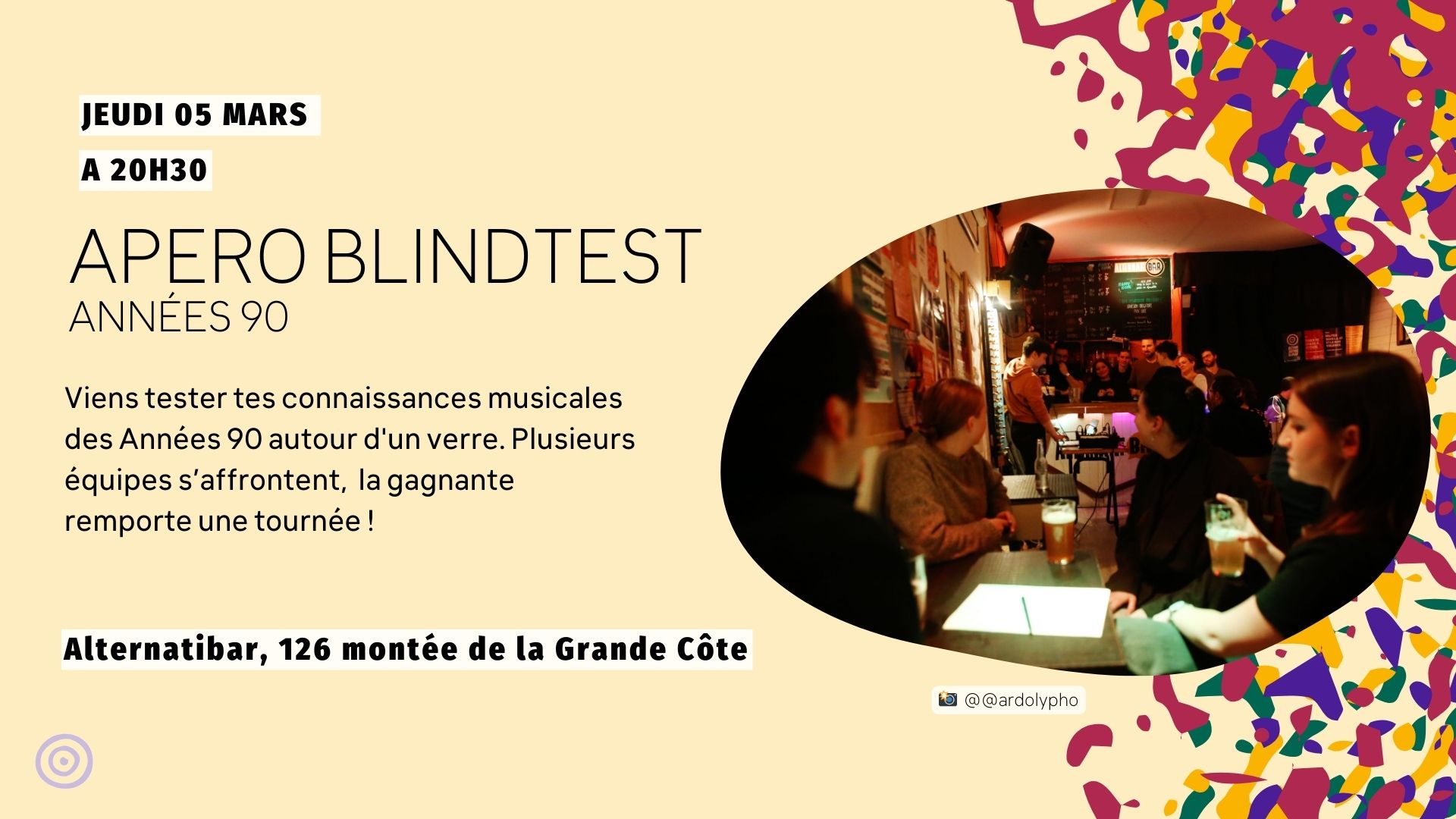 Apéro BlindTest Années 90