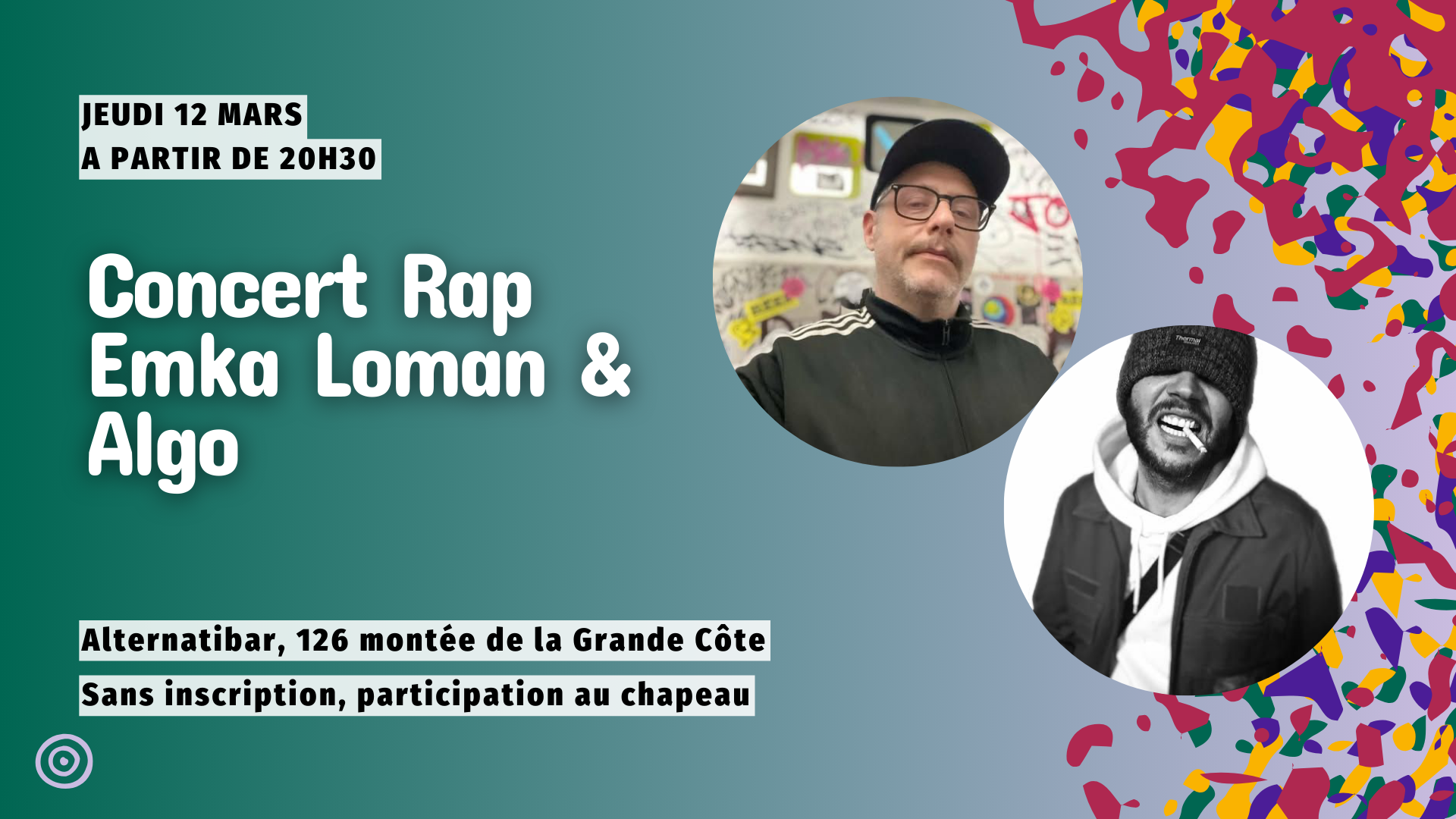 Concert rap Emka Loman & Algo