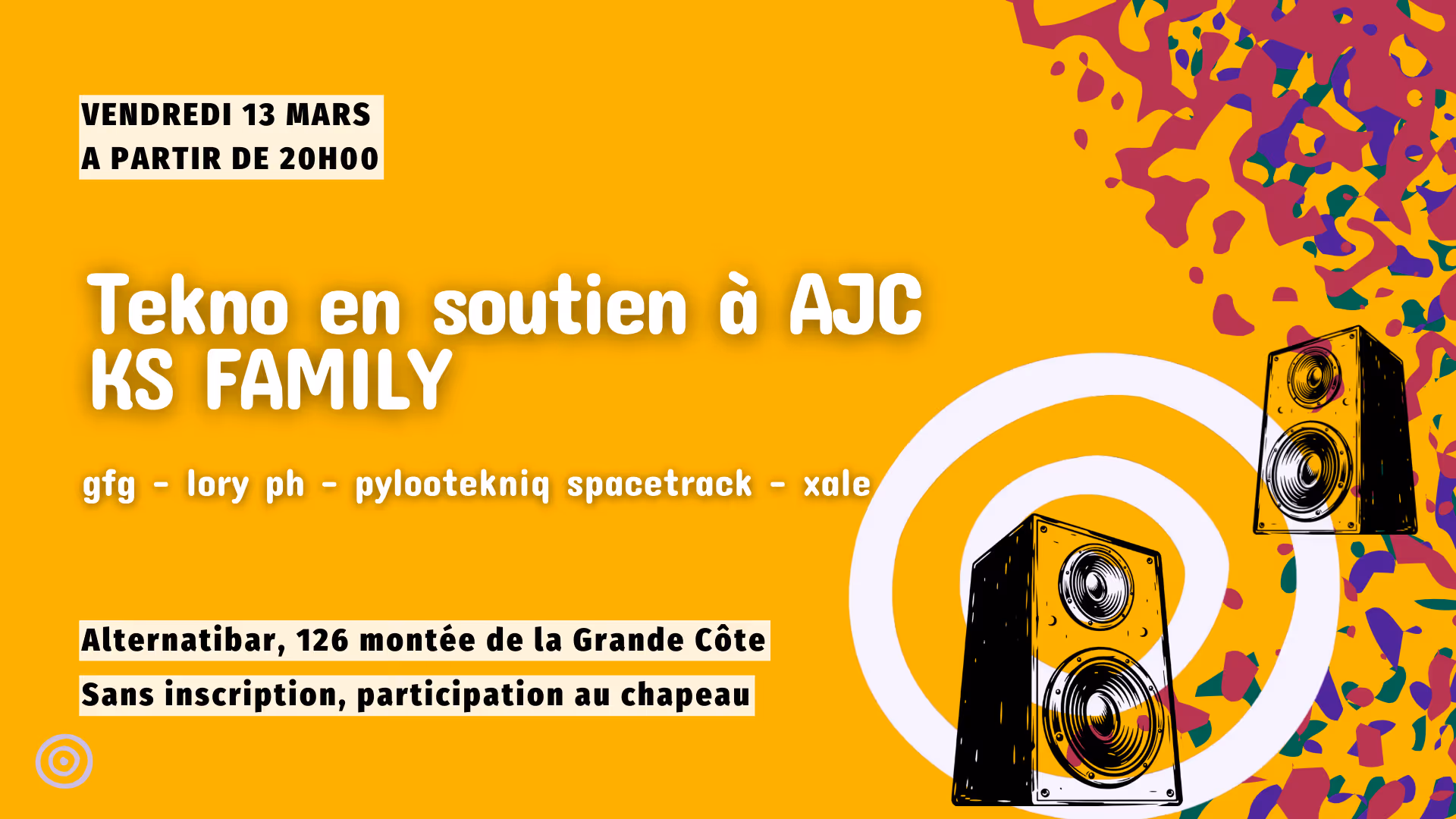 Tekno en soutien à AJC