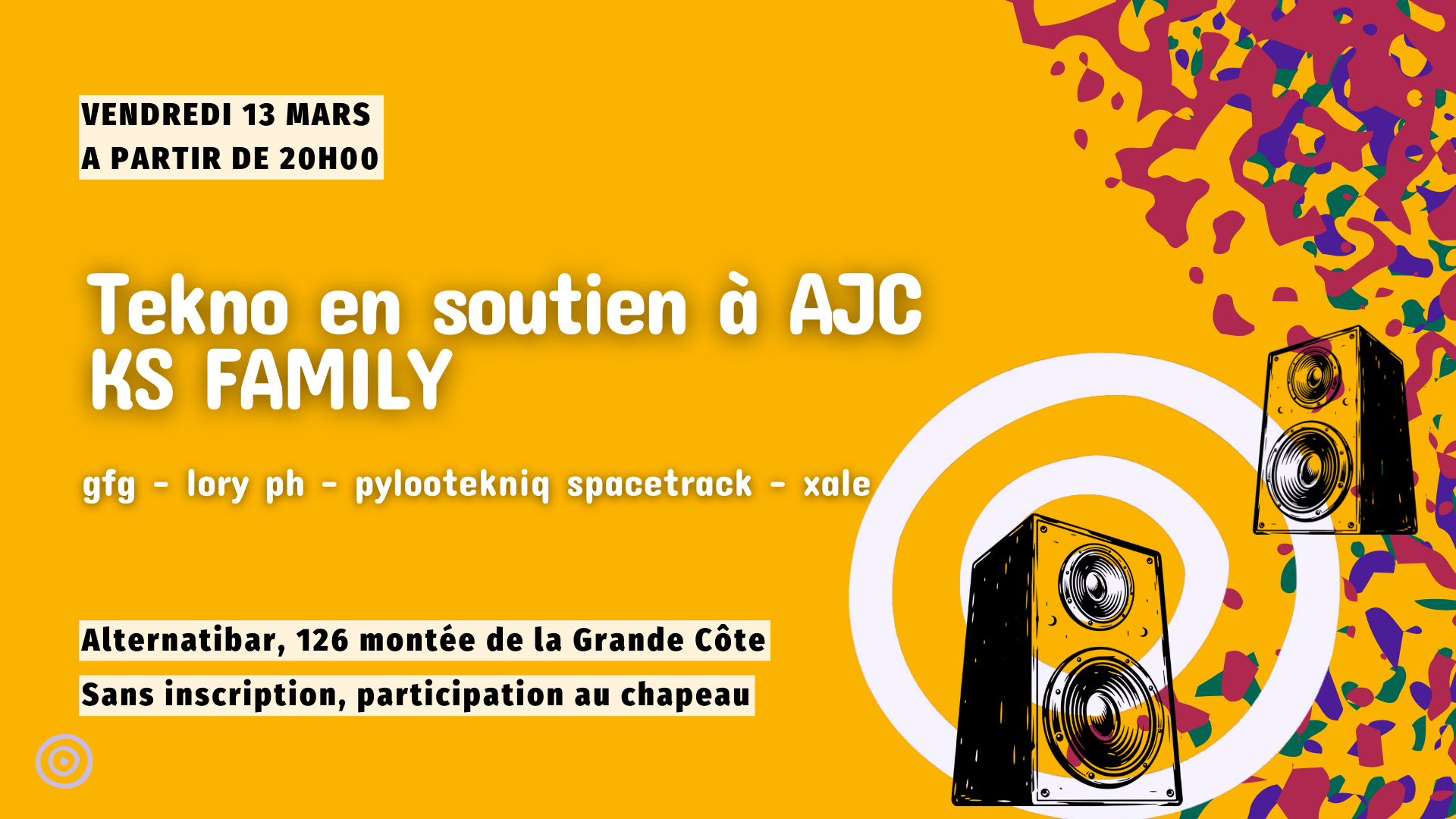 Tekno en soutien à AJC