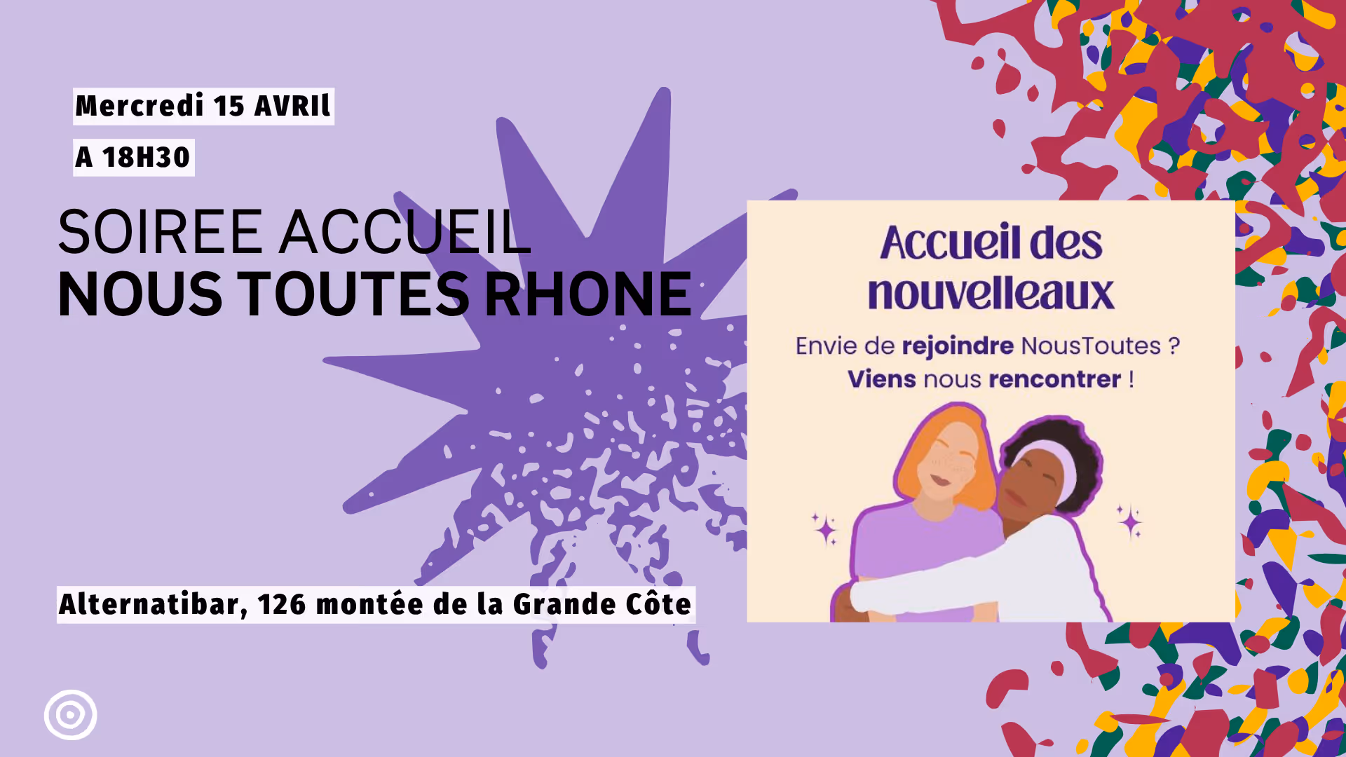 Réunion d'accueil Nous Toutes