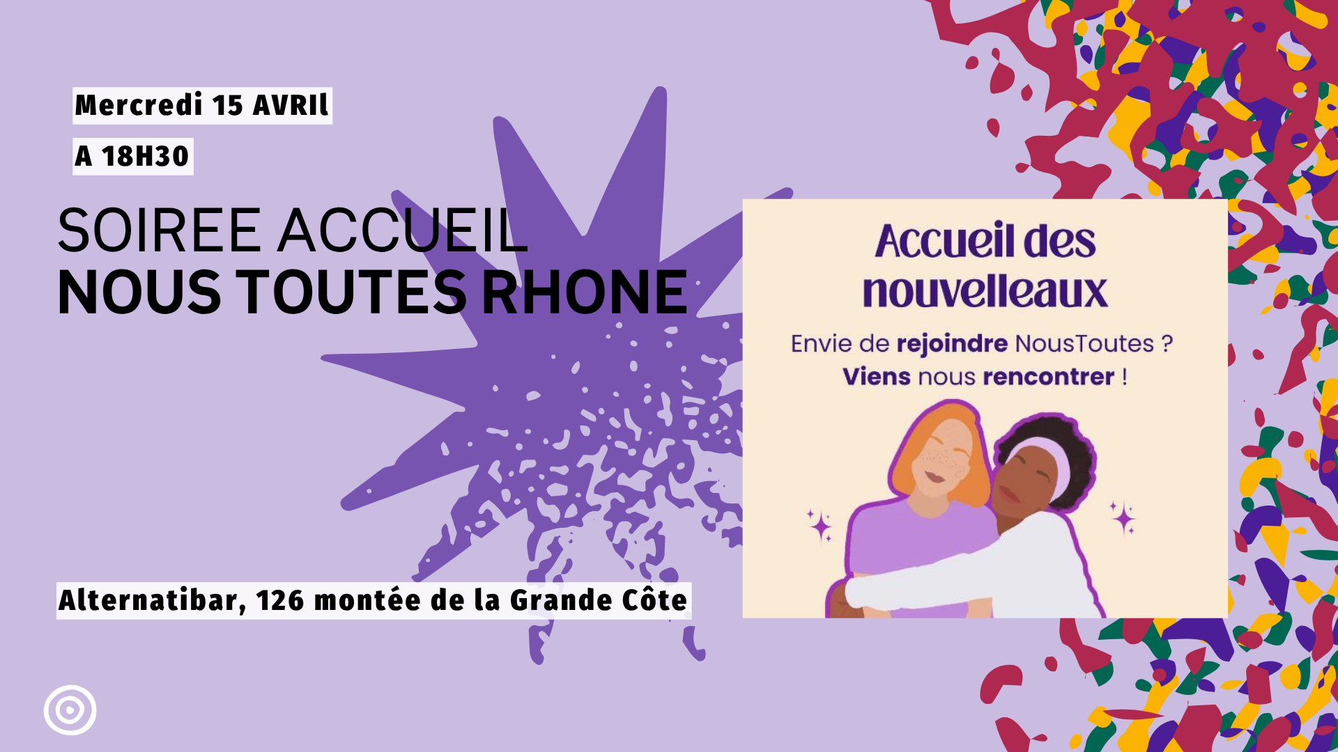 Réunion d'accueil Nous Toutes