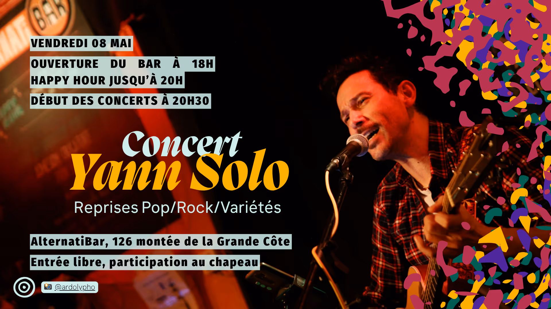Concert de Yann Solo