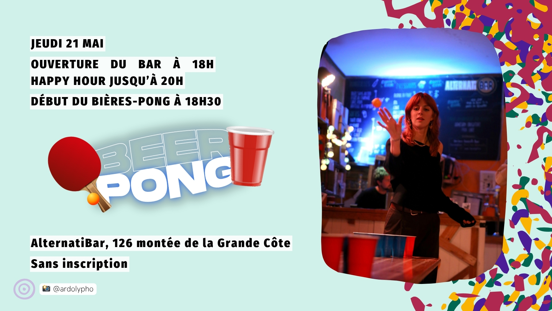 Apéro bière-pong
