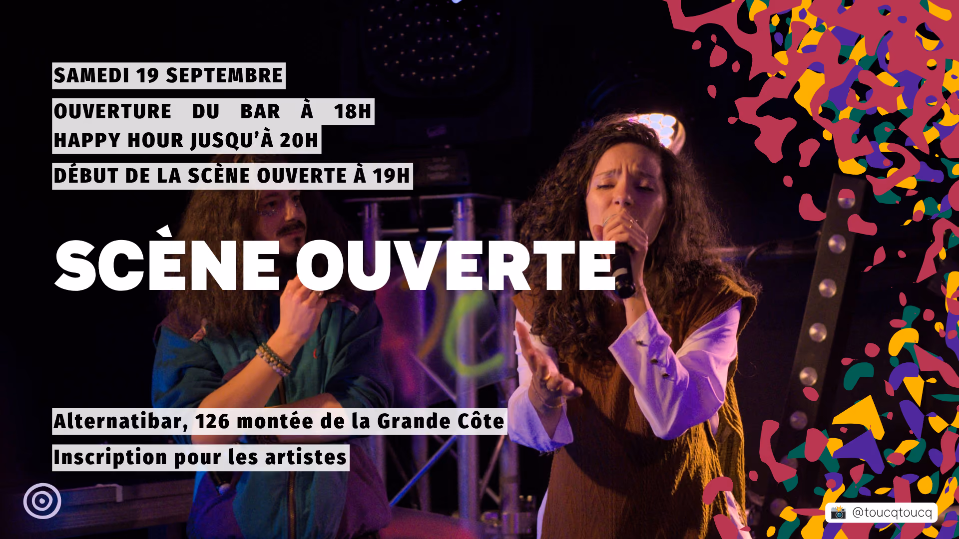 Scène ouverte