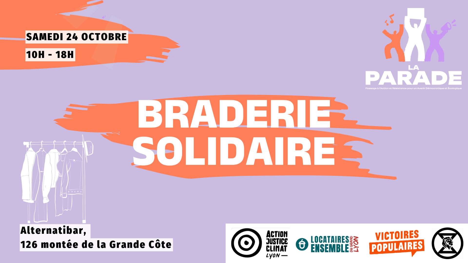 Contre-braderie militante de la Parade