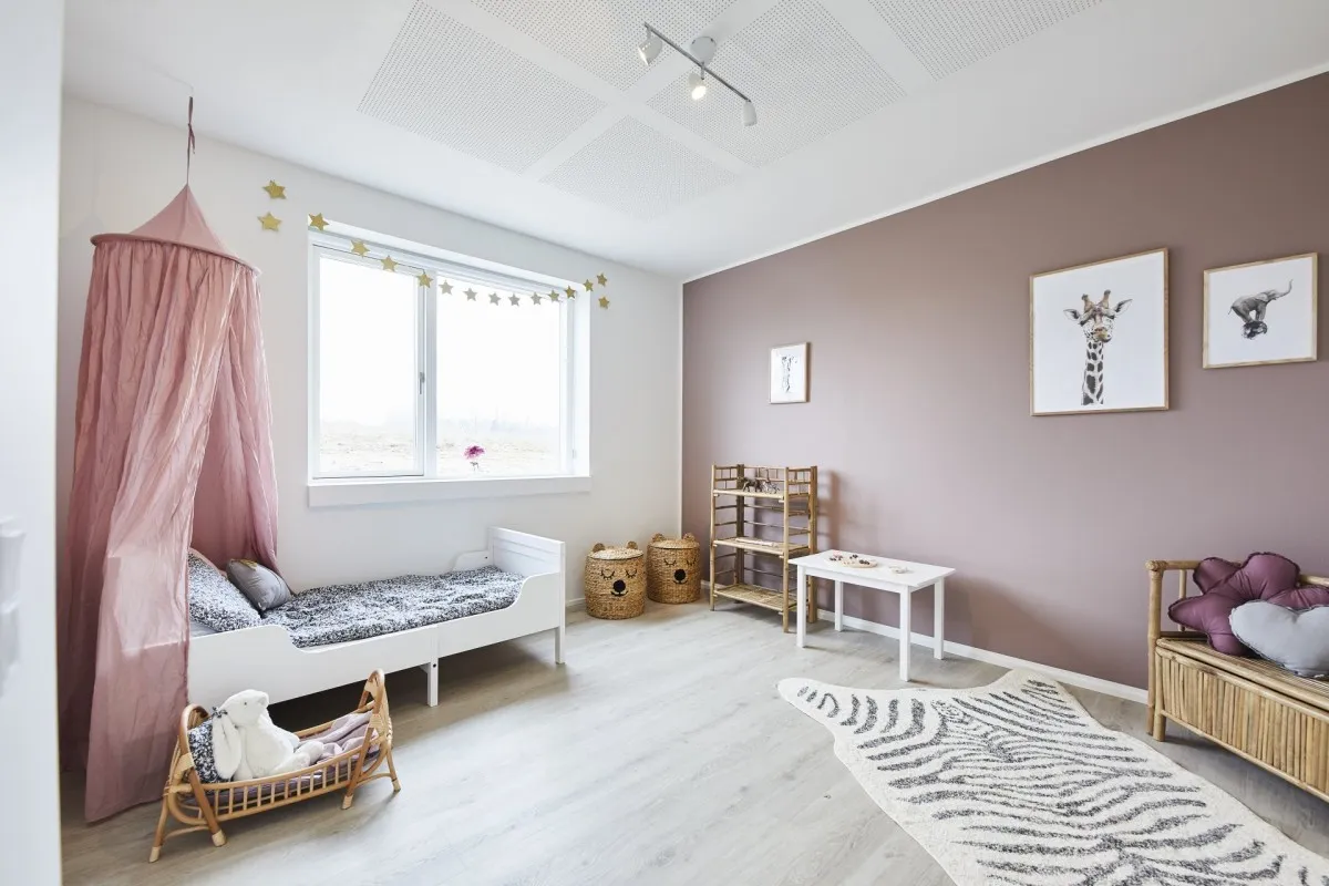 Børneværelse og rumfornemmelse Hybel Huse