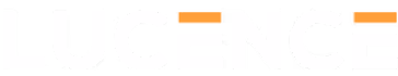 White logo of Lucence
