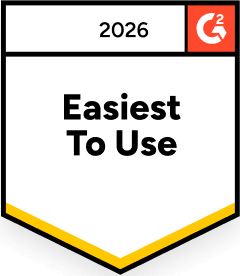 G2 Easiest To Use badge 2026
