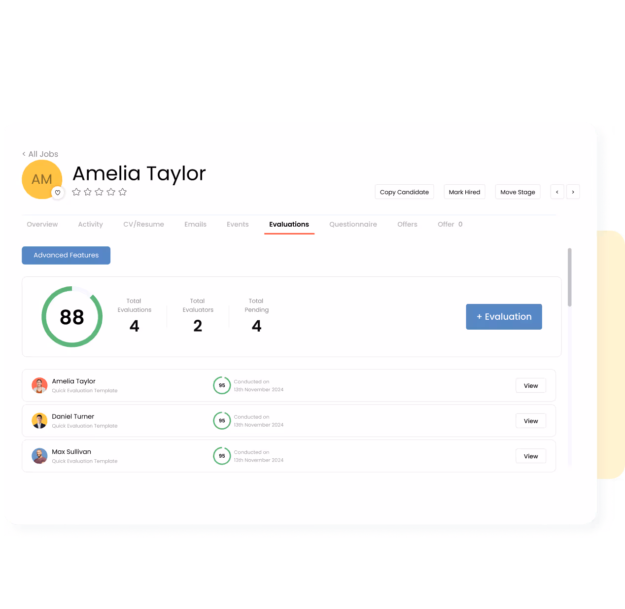 applicant tracking system