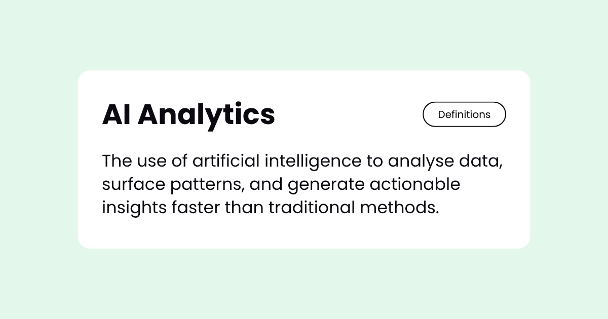 ai analytics