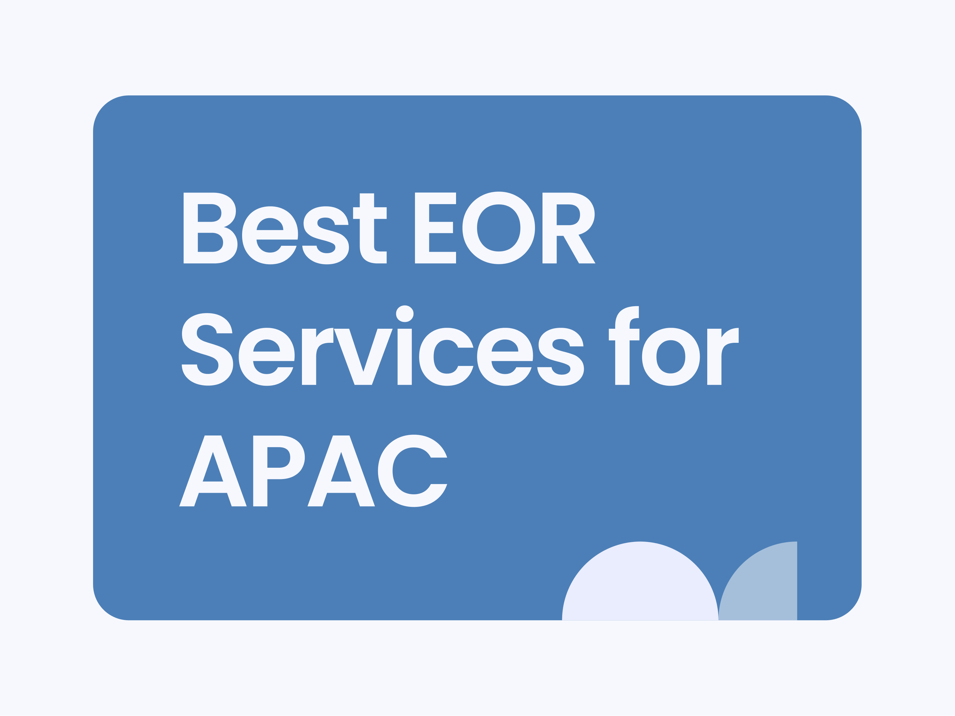 Best EOR Services for APAC Teams