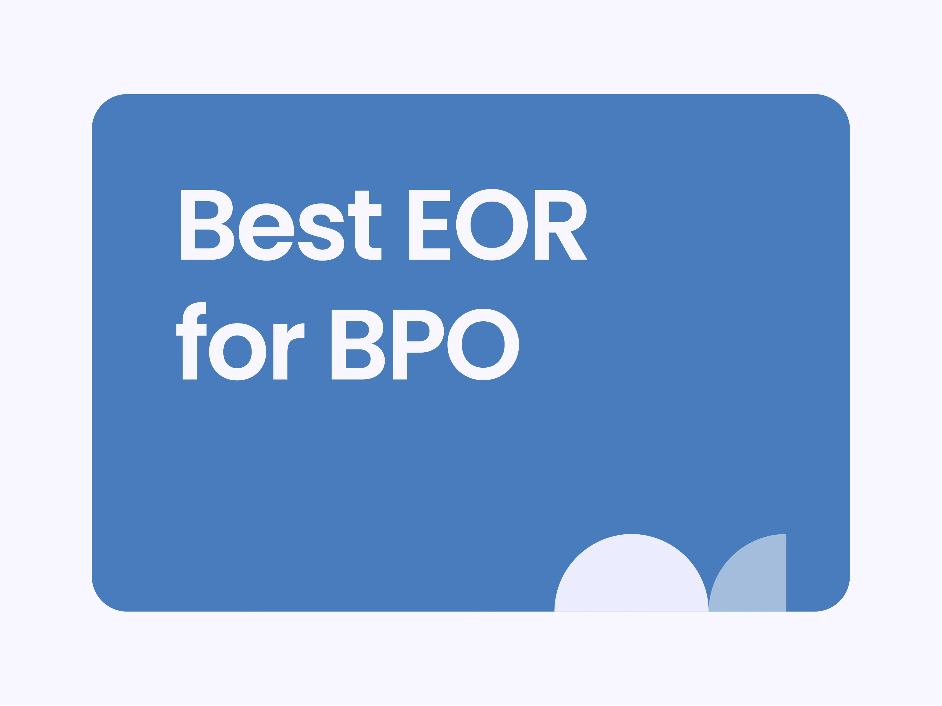 Best Employer of Record for BPO