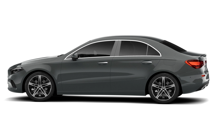 Mercedes A zijaanzicht
