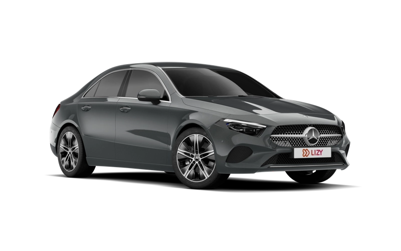 Mercedes A driekwart vooraanzicht