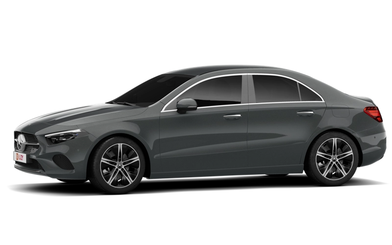 Mercedes A zijaanzicht