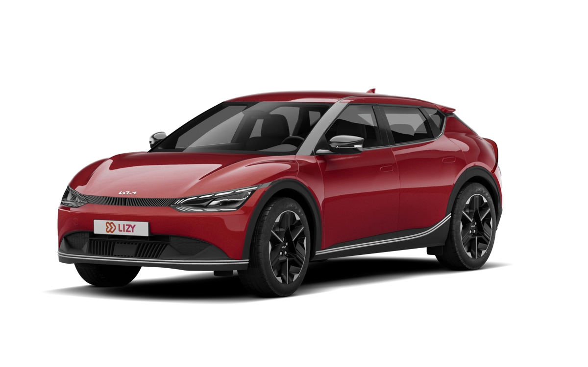 Rode Kia EV6 met de warmtepomp vaak als los pakket