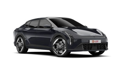 Kia EV4 driekwart vooraanzicht