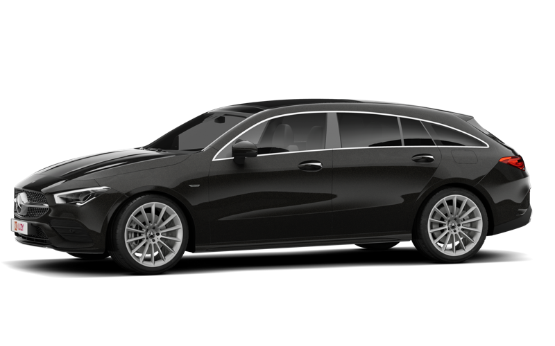 Mercedes CLA Shooting Brake zijaanzicht