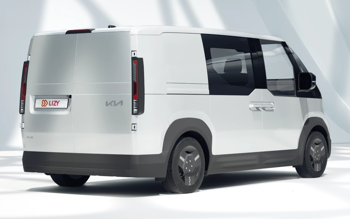 Kia PV5 achterzijde