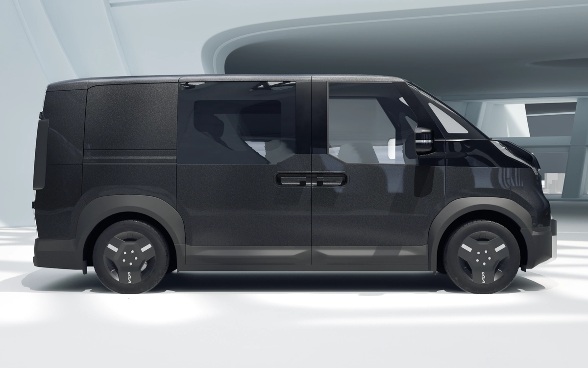 Kia PV5 zijaanzicht