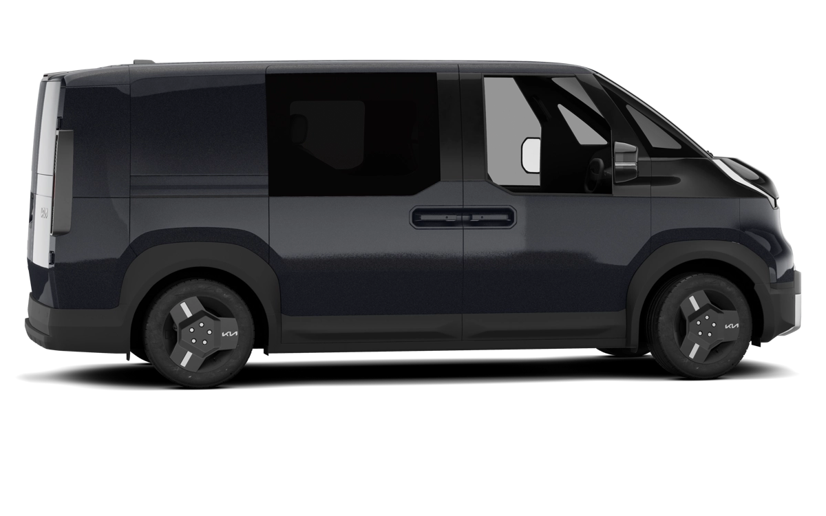 Kia PV5 achterzijaanzicht
