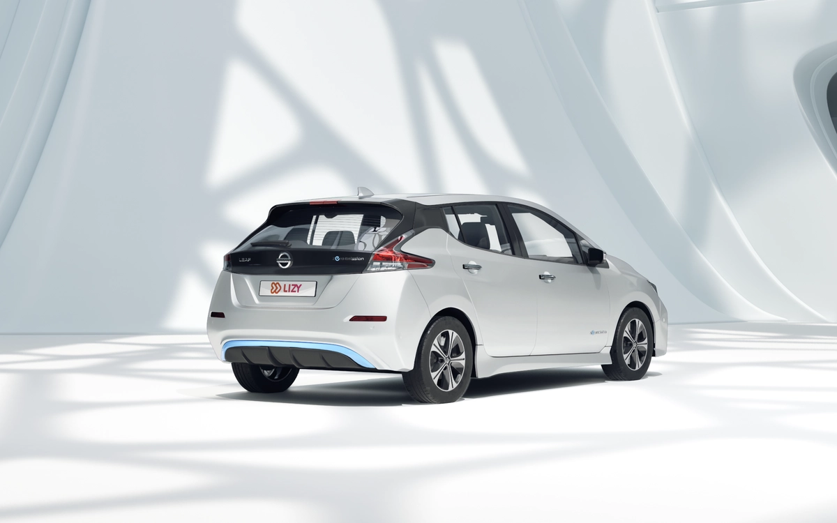 Nissan Leaf achteraanzicht
