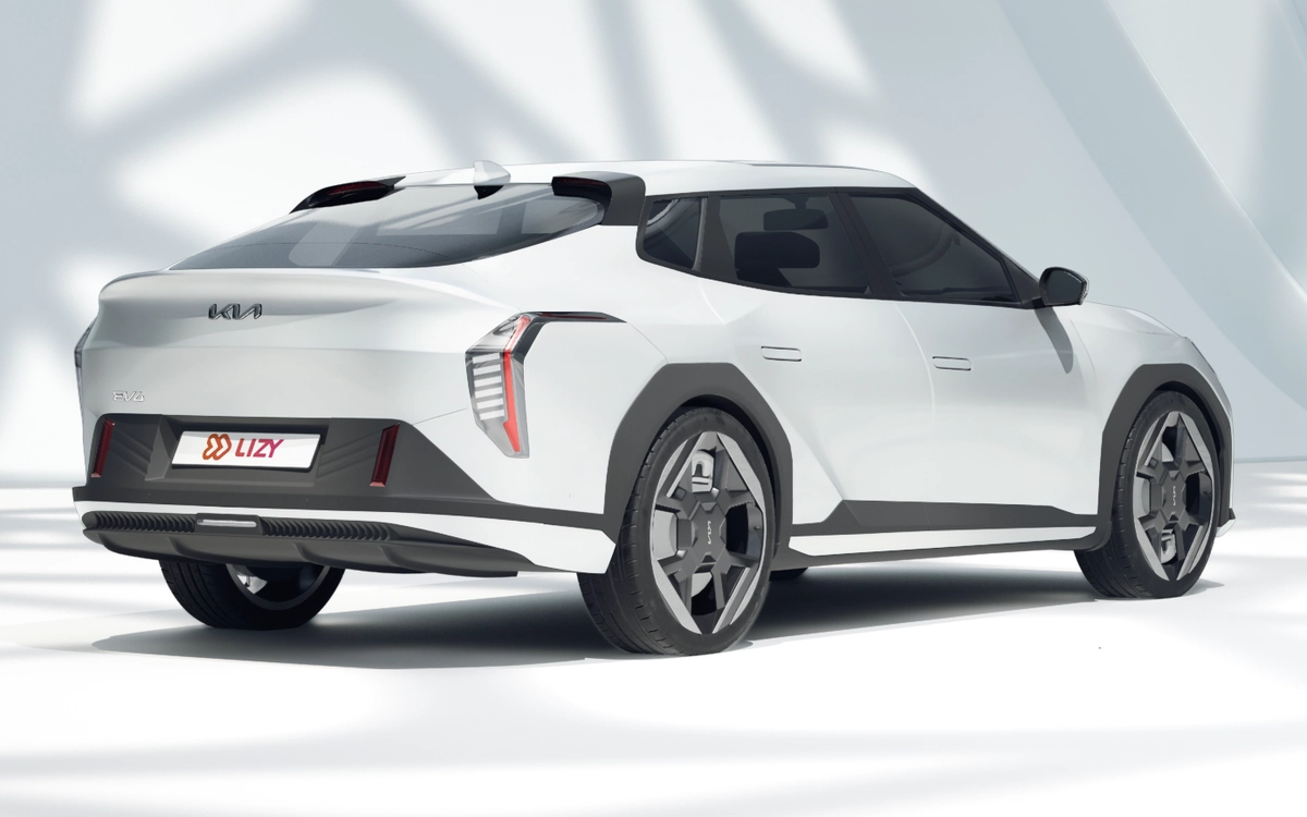 Kia EV4 achterzijde