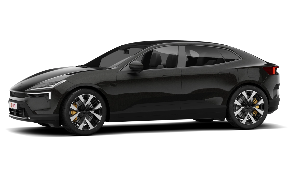 Polestar 4 zijaanzicht