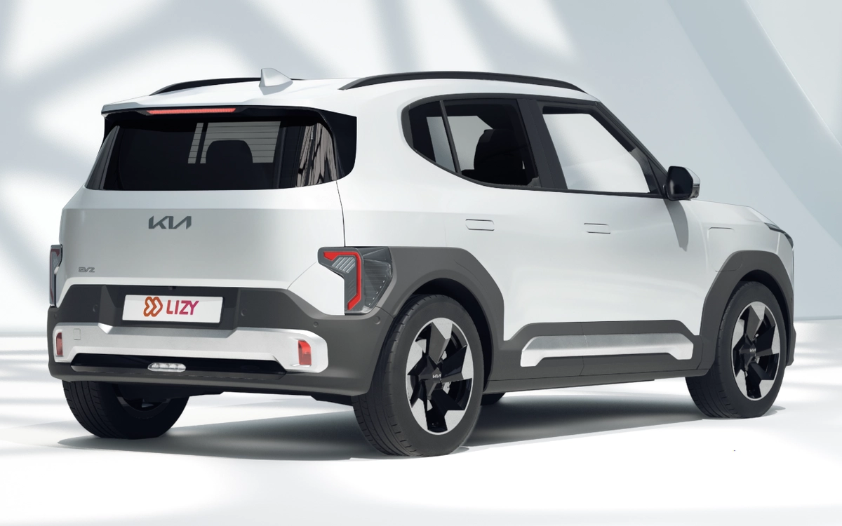 Kia EV2 achterzijde