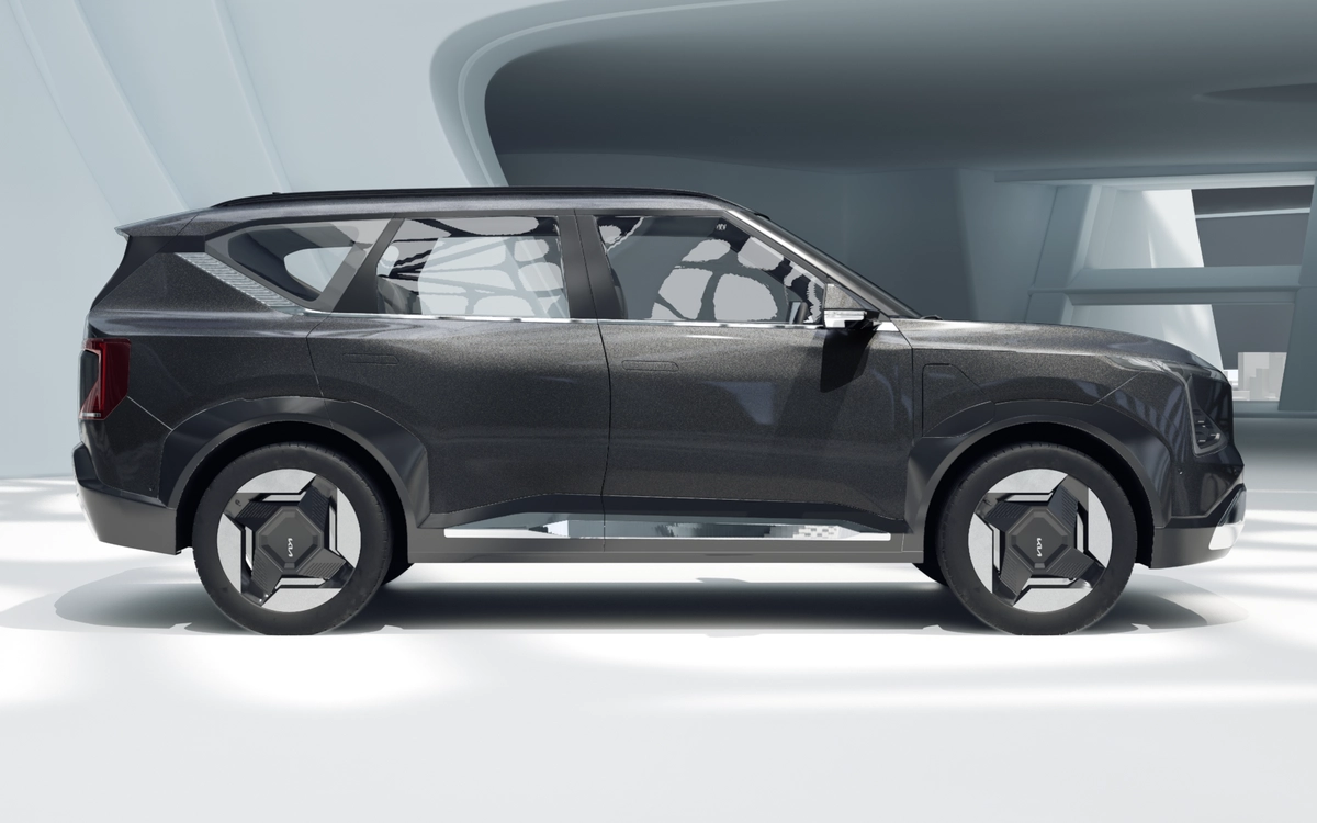Kia EV5 zijaanzicht