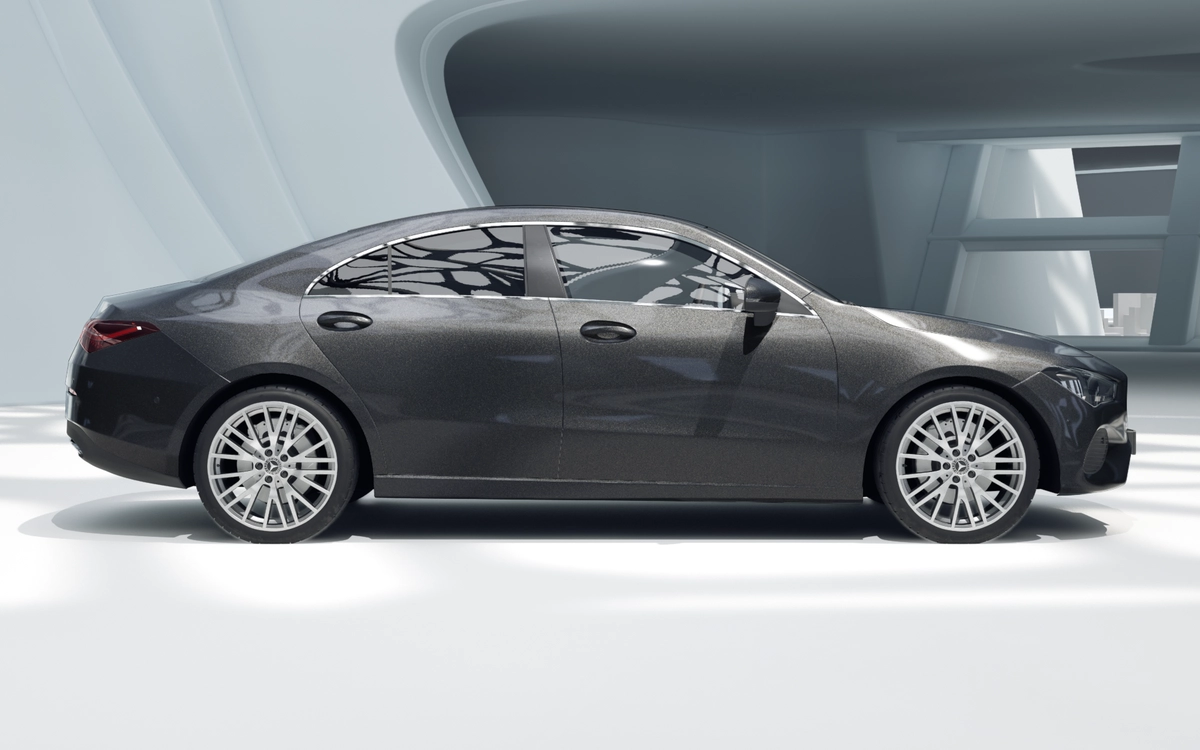 Mercedes CLA Shooting Brake zijaanzicht