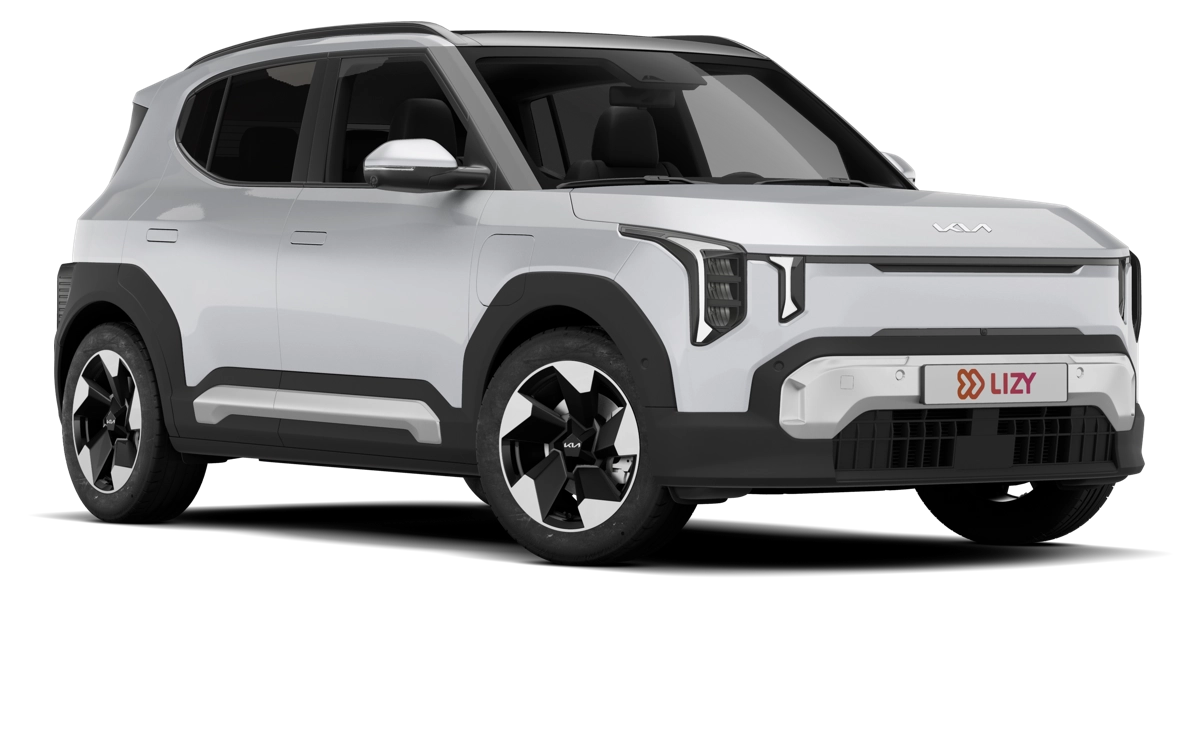 Kia EV2 driekwart vooraanzicht