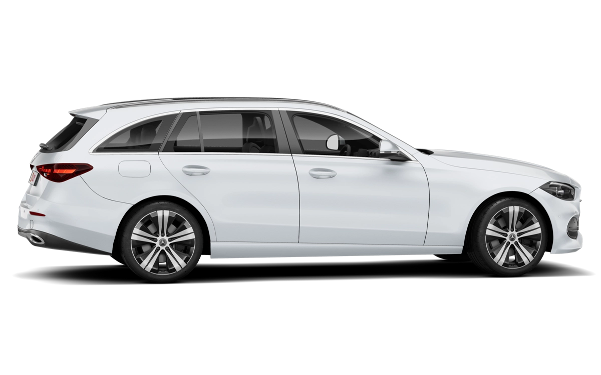 Mercedes C achterzijde