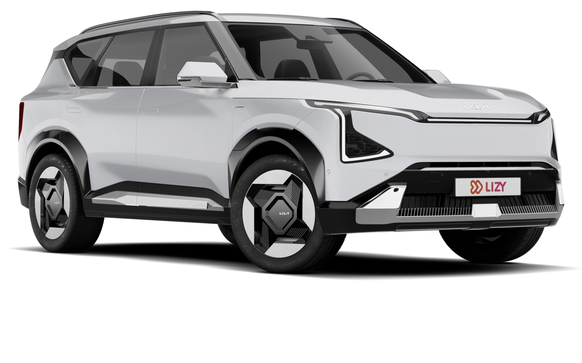 Kia EV5 driekwart vooraanzicht