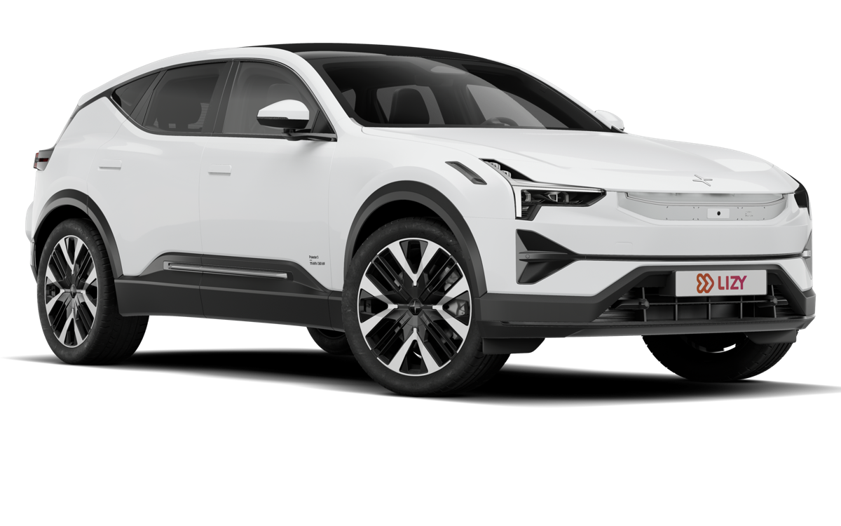 Polestar 3, driekwart vooraanzicht
