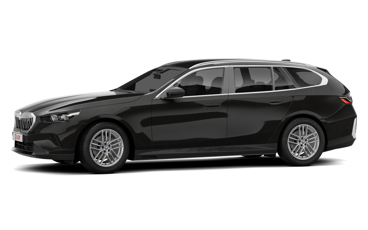 BMW i5 Touring zijaanzicht