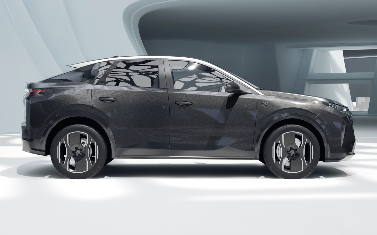 Peugeot 3008 zijaanzicht