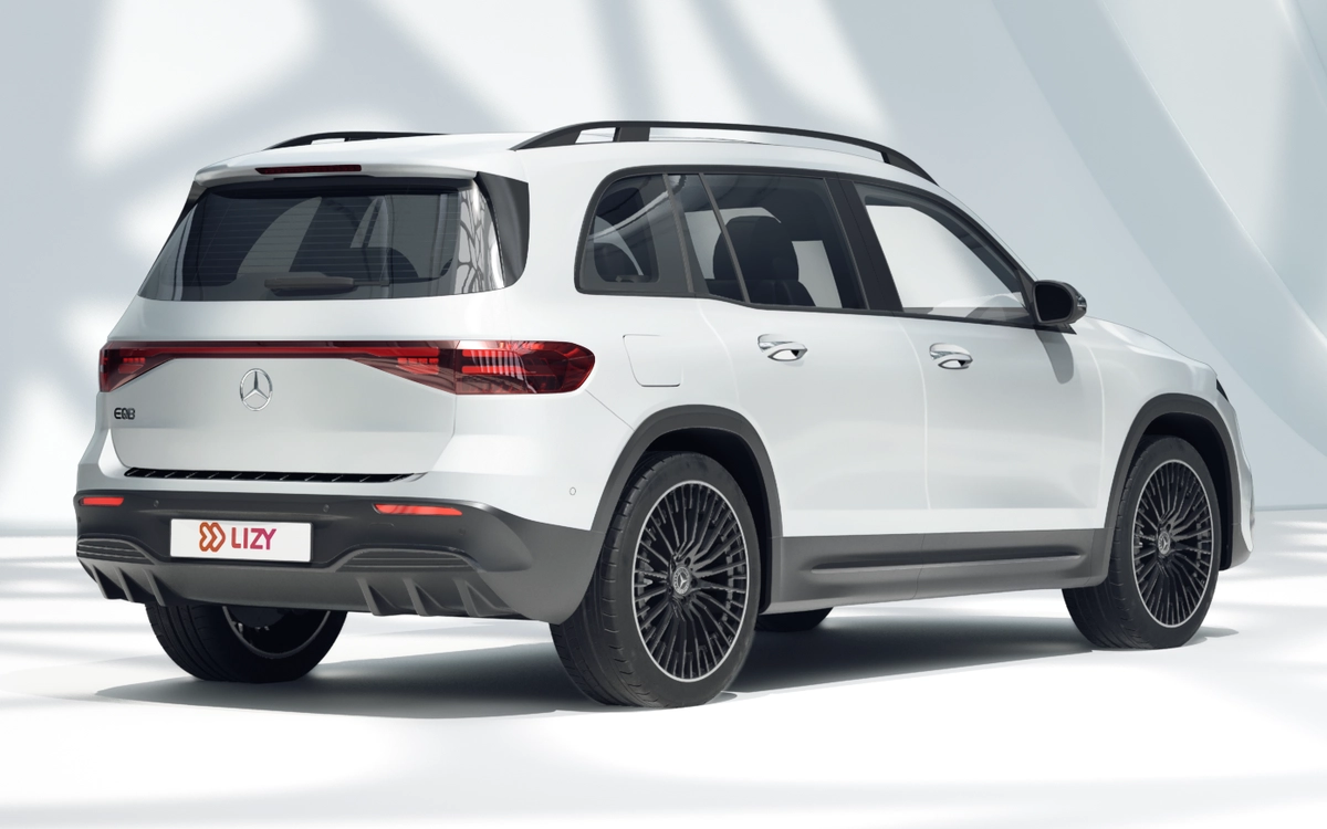 Mercedes EQB achterzijde
