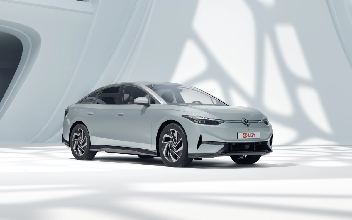 Volkswagen ID.7 driekwart vooraanzicht