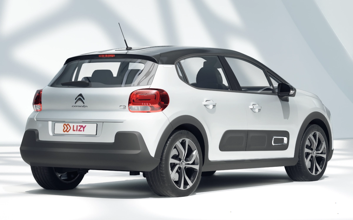 Citroën C3 achterzijde
