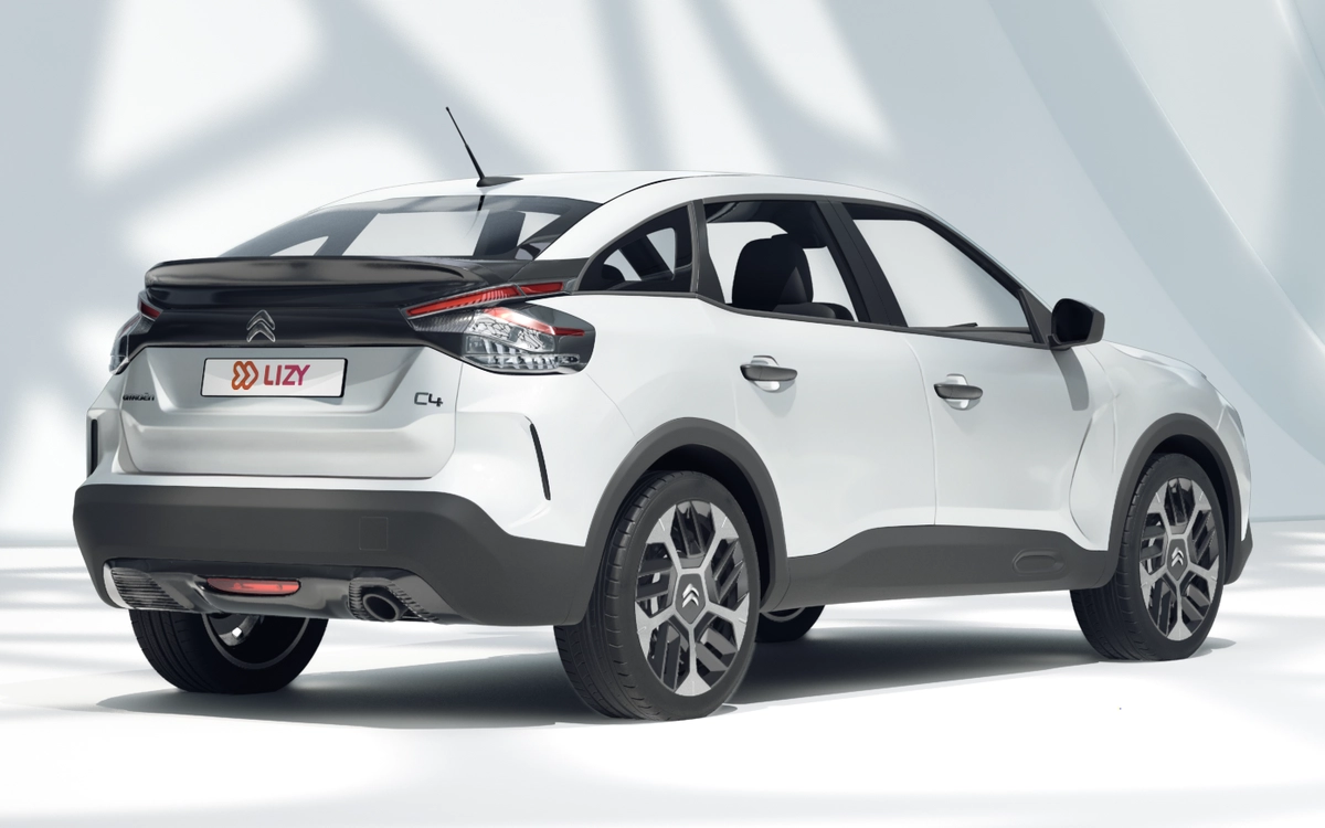Citroën C4 achterzijde