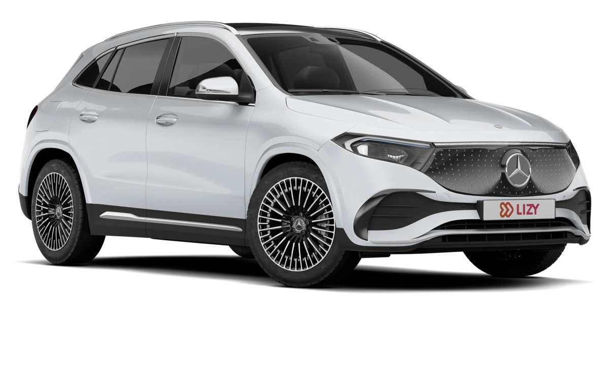 Mercedes EQA driekwart vooraanzicht