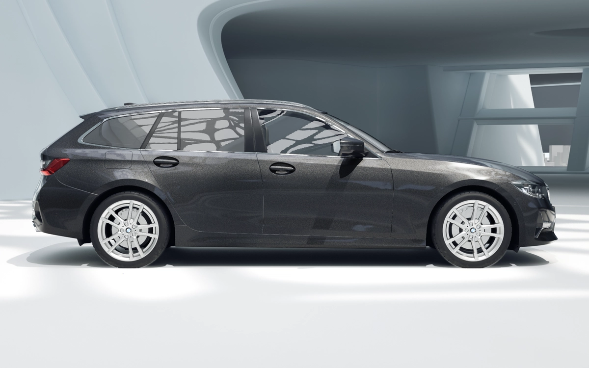 BMW 3 Touring zijaanzicht