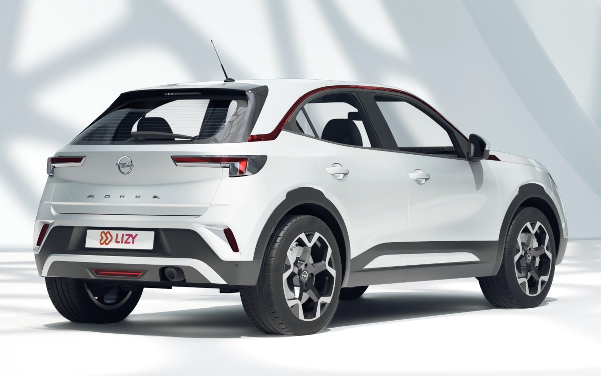 Opel Mokka achterzijde
