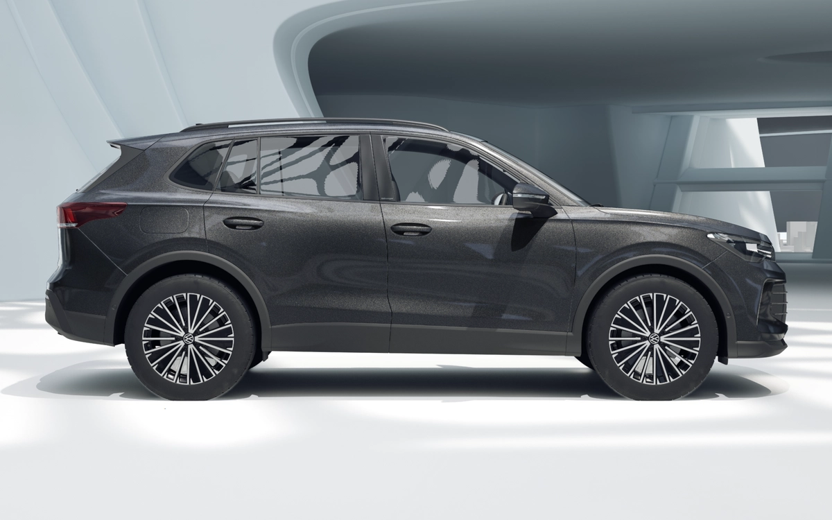 Volkswagen Tiguan zijaanzicht