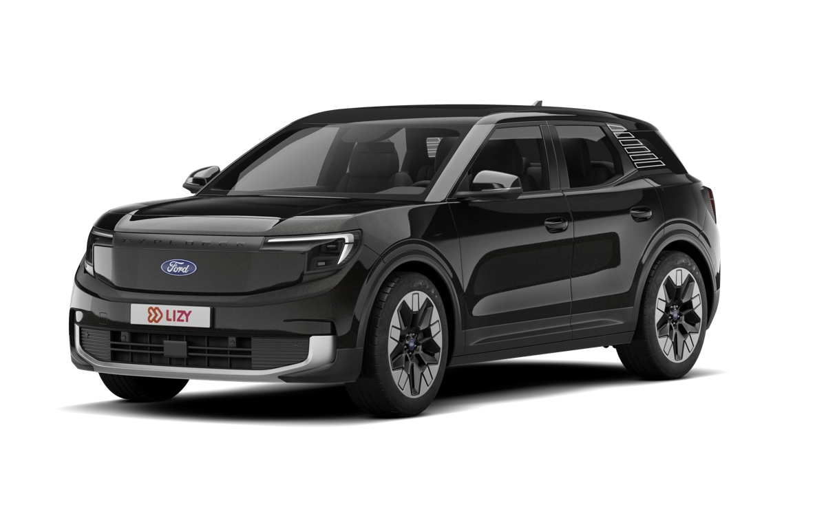 Zwarte Ford Explorer als voordeligste elektrische SUV