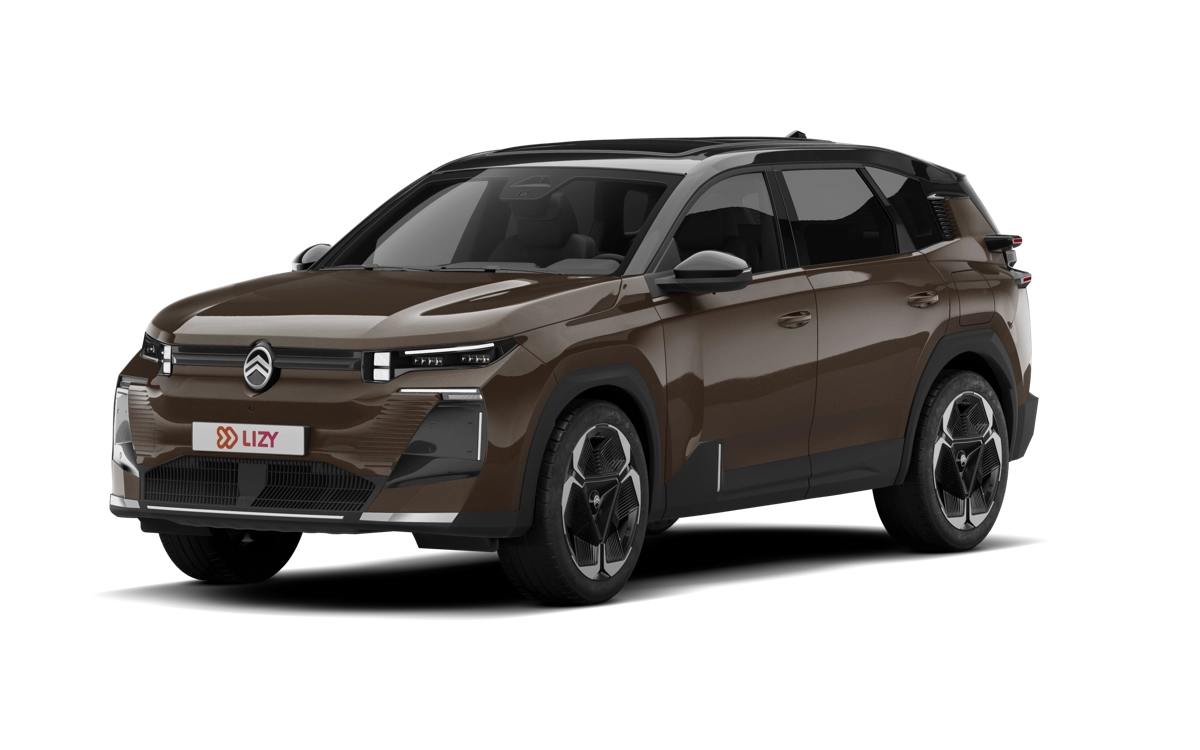 Bruine Citroën C5 Aircross met 565 liter bagageruimte